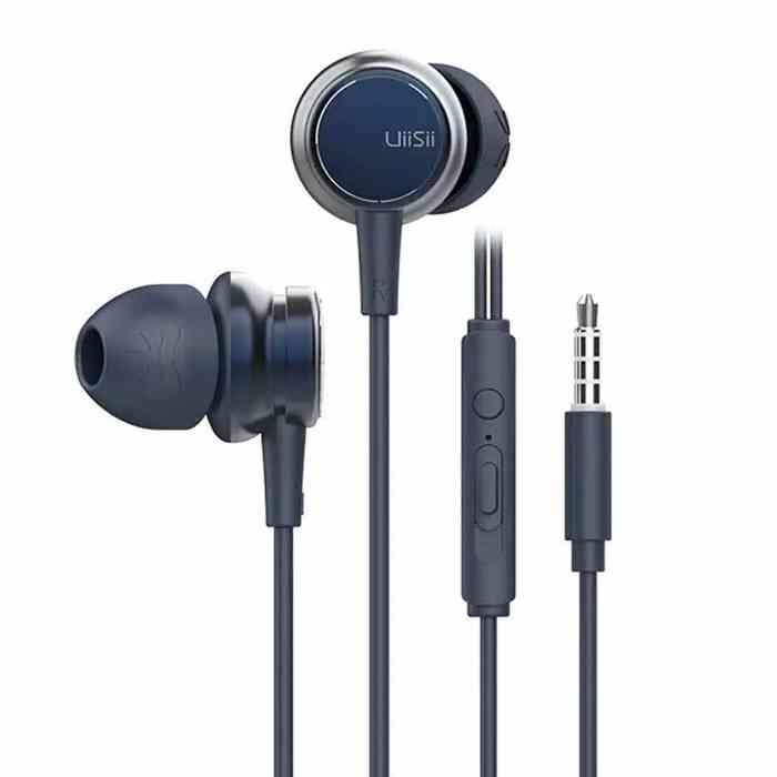 UiiSii HM9 3.5mm Deep Bass Metal Earphone